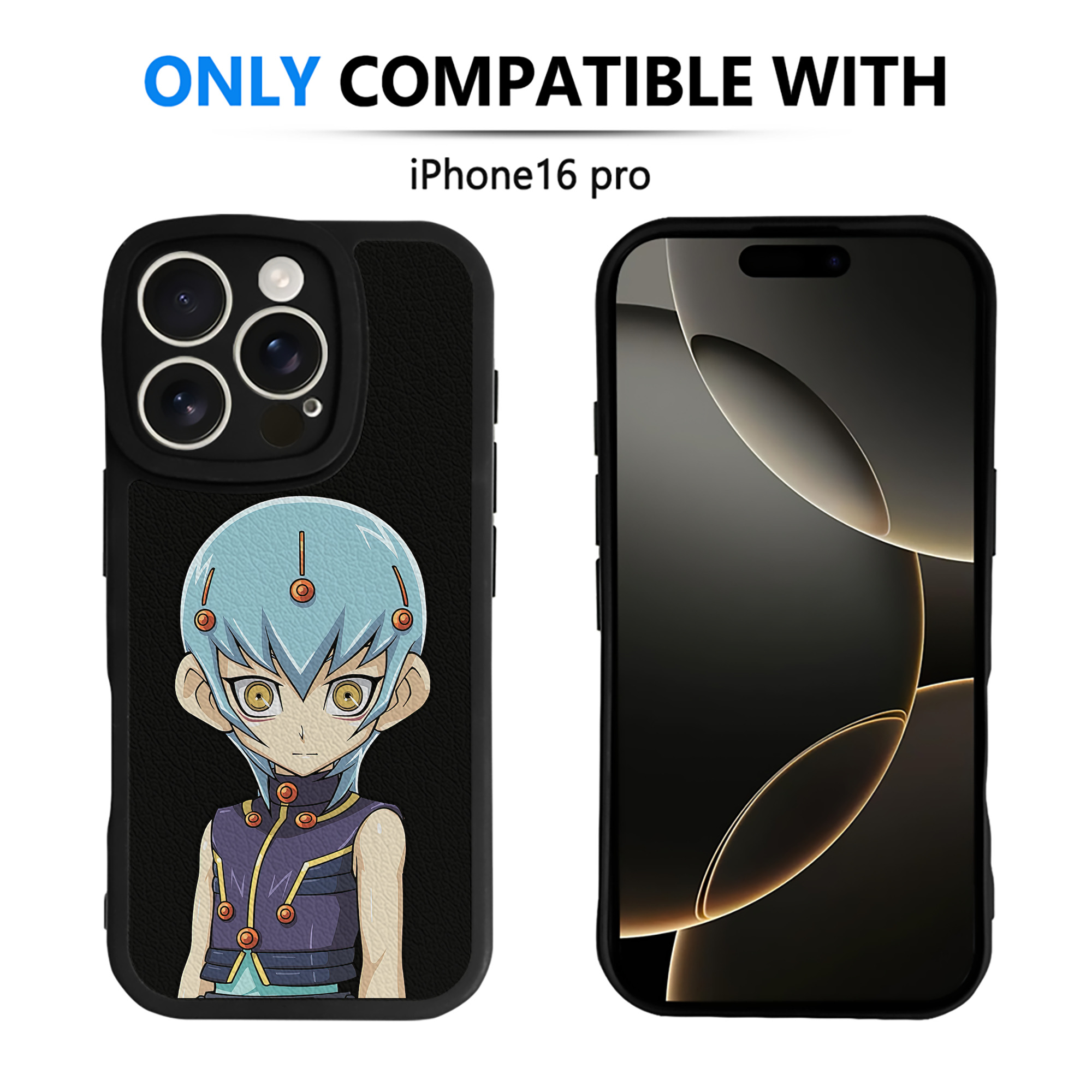 遊☆戯☆王 Yu-Gi-Oh! 【iPhone 16シリーズ対応】シリコンスマホケース（レザー調） 材質：シリコン